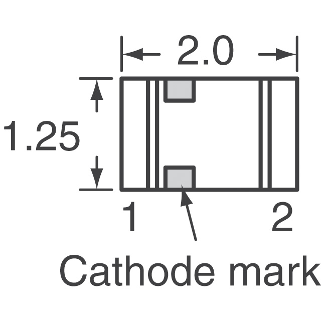 LT1ZR40A Sharp Microelectronics  Indication LED - Discrète